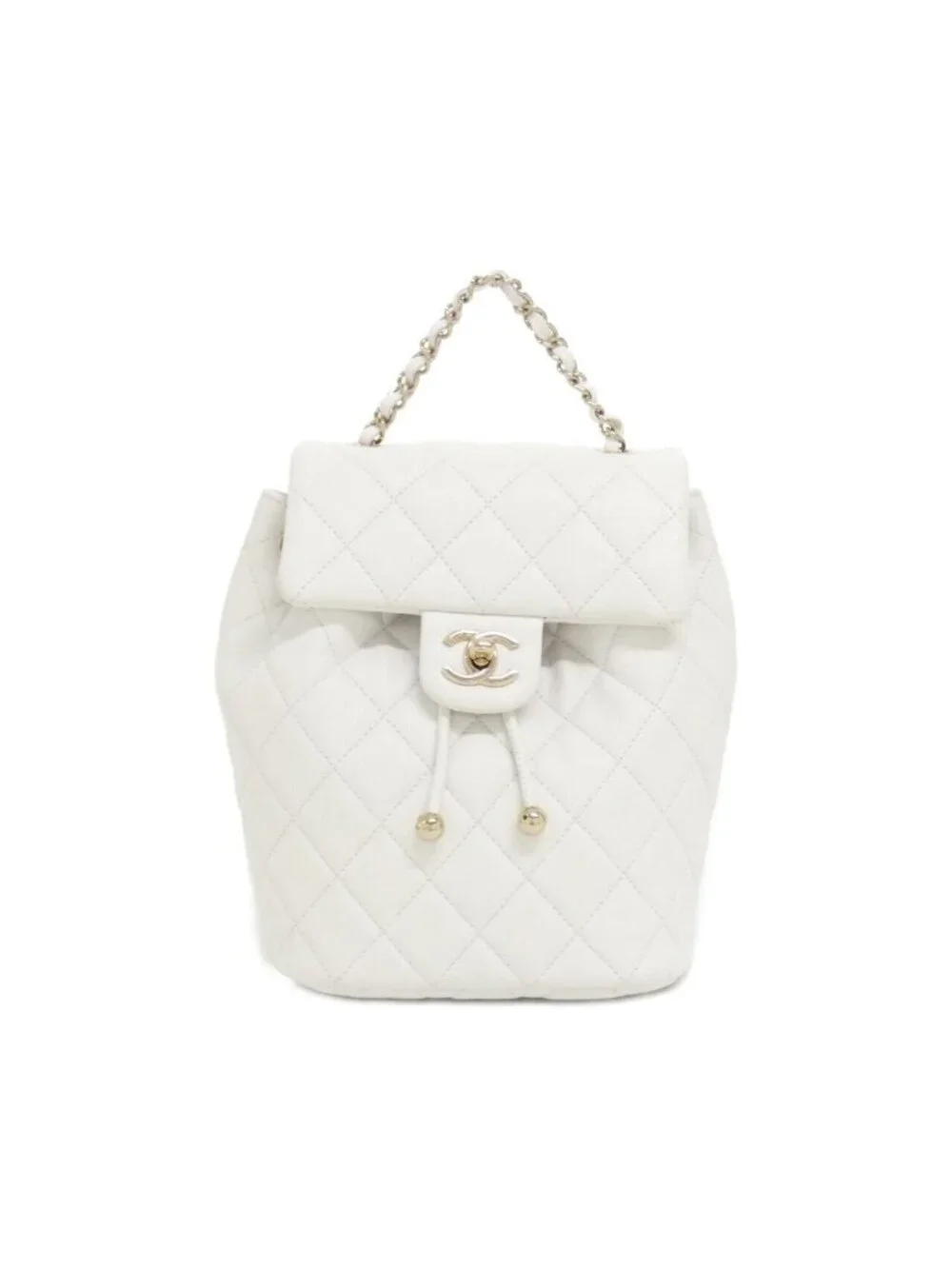 Chanel Backpack White